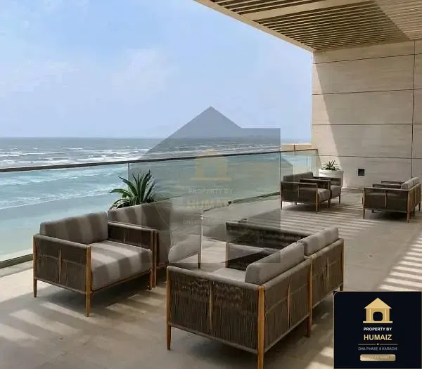 3-Bedroom Luxury Apartment (Sea Facing, 5 Bath, Suite 17) at Reef Towers For Rent in DHA Phase 8 Karachi — Photograph 5