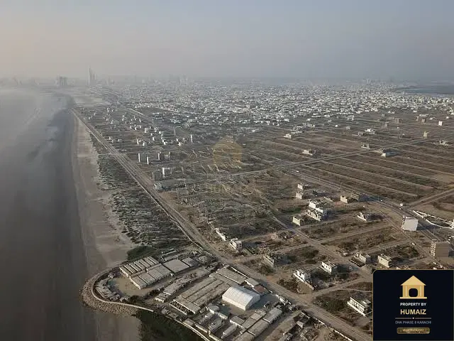 2,000 Sq. Yd. Residential Plot (Private Pool, Parcel 2) on Zulfiqar Commercial For Sale in DHA Phase 8 Karachi — Property by Humaiz Architectural Asset
