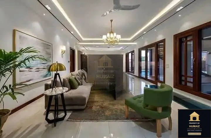 1,000 Sq. Yd. 6-Bedroom Luxury Villa (Private Pool, 6 Bath, Residence 17) in Zone A For Sale in DHA Phase 8 Karachi — Photograph 14
