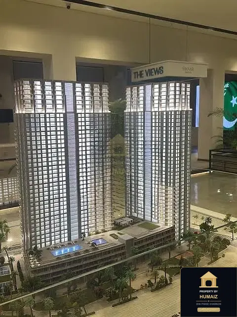 3-Bedroom Luxury Apartment (Private Pool, 4 Bath, Suite 13) at Park Edge For Sale in DHA Phase 8 Karachi — Photograph 3
