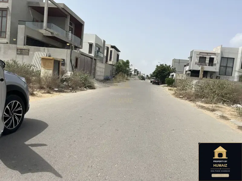 500 Sq. Yd. Residential Plot (West Open, Parcel 6) in Khayaban-e-Iqbal For Sale in DHA Phase 8 Karachi — Photograph 5