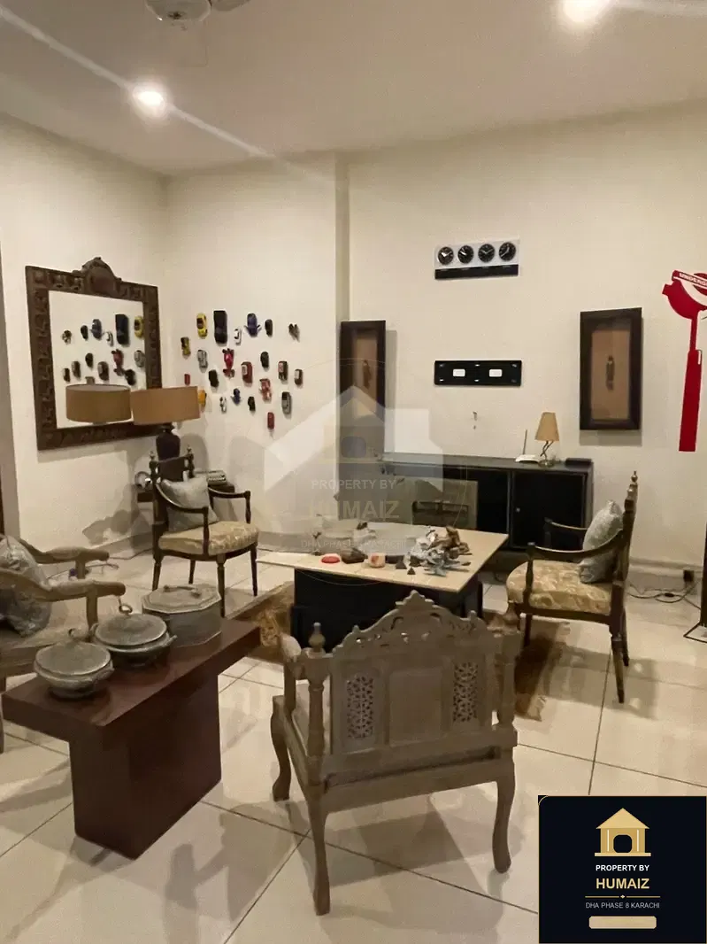 1,000 Sq. Yd. 6-Bedroom Luxury Villa (Basement, 6 Bath, Residence 11) in DHA Phase 8 For Rent in DHA Phase 8 Karachi — Property by Humaiz Architectural Asset