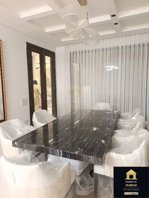 500 Sq. Yd. 5-Bedroom Luxury Villa (Private Pool, 6 Bath, Residence 6) at Creek Vistas For Sale in DHA Phase 8 Karachi — Photograph 3