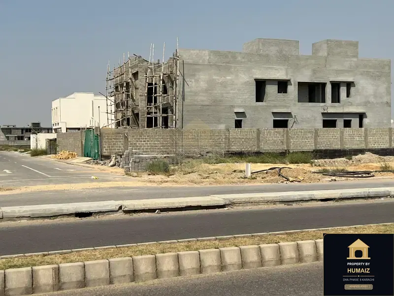2,000 Sq. Yd. Residential Plot (West Open, Parcel 19) in Zone A For Sale in DHA Phase 8 Karachi — Photograph 3