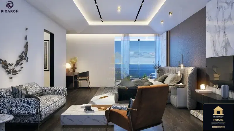 1-Bedroom Luxury Apartment (2 Bath, Suite 3) at The Views For Sale in DHA Phase 8 Karachi — Photograph 5