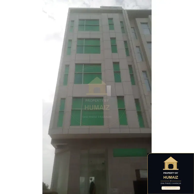 111 Sq. Yd. Commercial Retail Shop on Al-Murtaza Commercial For Sale in DHA Phase 8 Karachi — Property by Humaiz Architectural Asset
