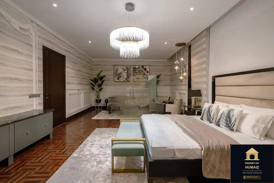 1,000 Sq. Yd. 6-Bedroom Luxury Villa (Private Pool, 6 Bath, Residence 13) in Zone A For Sale in DHA Phase 8 Karachi — Photograph 11