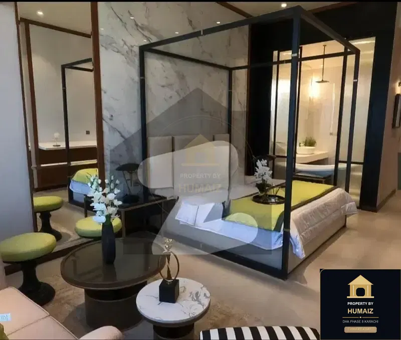 3-Bedroom Luxury Apartment (4 Bath, Suite 1) at Tower A For Sale in DHA Phase 8 Karachi — Photograph 2
