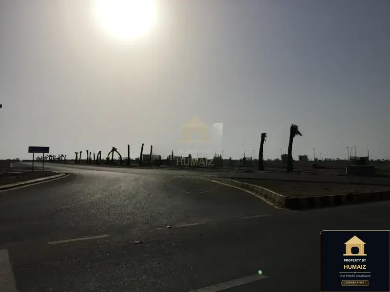 300 Sq. Yd. Residential Plot (Corner, Parcel 28) in Khayaban-e-Sahil For Sale in DHA Phase 8 Karachi — Property by Humaiz Architectural Asset