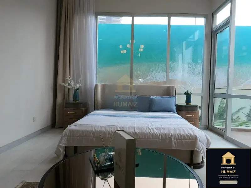 2-Bedroom Luxury Apartment (Corner, 2 Bath, Suite 6) at HMR Waterfront For Sale in DHA Phase 8 Karachi — Photograph 2
