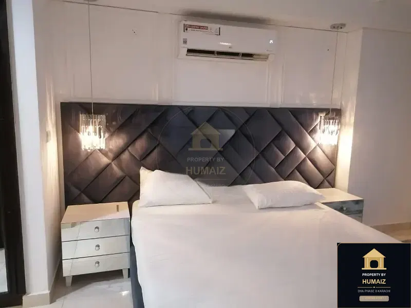 2-Bedroom Luxury Apartment (Sea Facing, 3 Bath, Suite 10) at Pearl Towers For Rent in DHA Phase 8 Karachi — Photograph 12