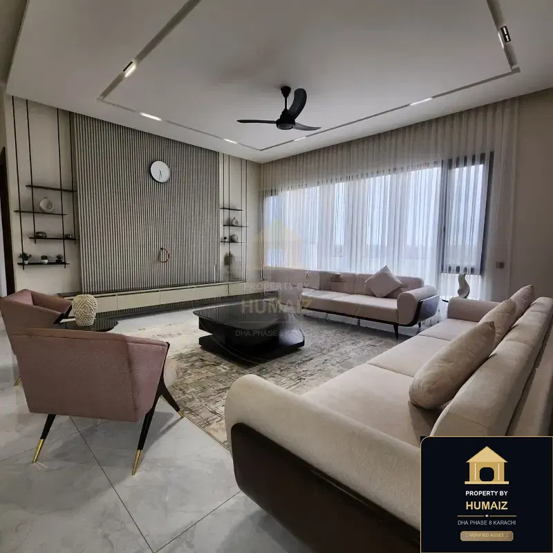 1,000 Sq. Yd. 6-Bedroom Luxury Villa (Private Pool, 6 Bath, Residence 1) in Zone B For Sale in DHA Phase 8 Karachi — Photograph 11