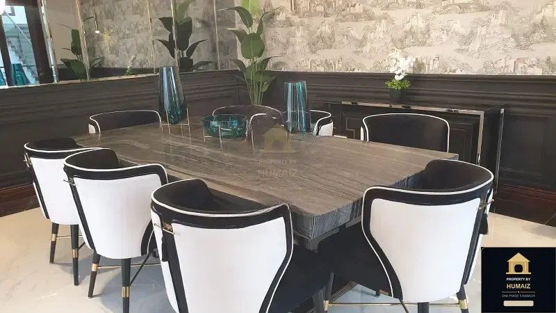 1,000 Sq. Yd. 6-Bedroom Luxury Villa (Basement, 6 Bath, Residence 2) in Zone A For Sale in DHA Phase 8 Karachi — Photograph 34