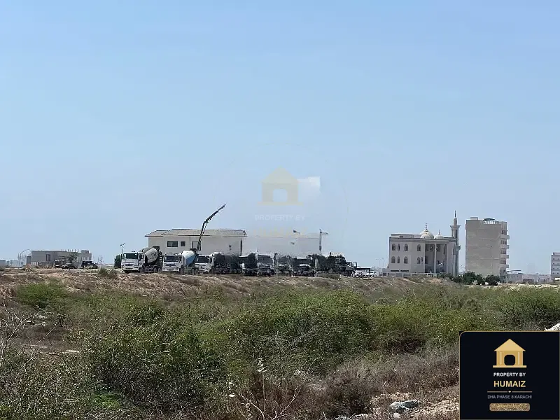 1,000 Sq. Yd. Residential Plot (Parcel 5) in Khayaban-e-Tipu Sultan For Sale in DHA Phase 8 Karachi — Property by Humaiz Architectural Asset