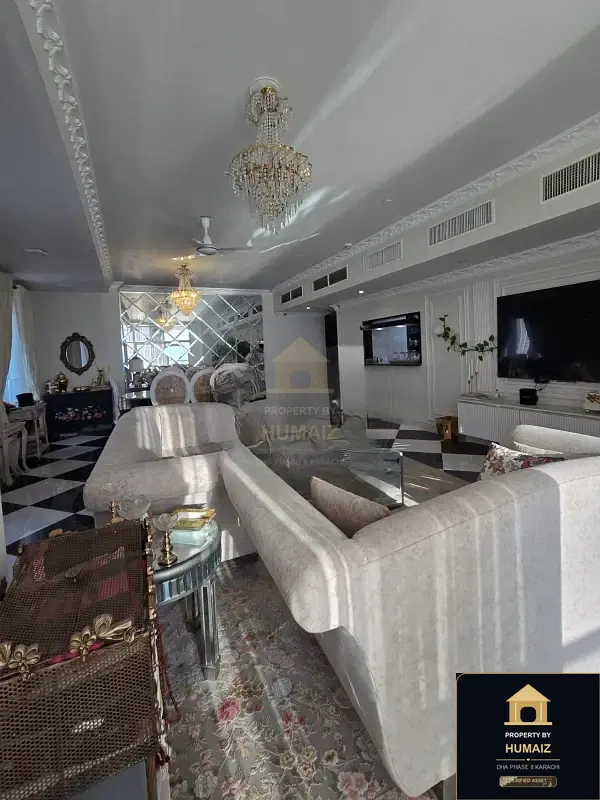 4-Bedroom Luxury Apartment (Sea Facing, 5 Bath, Suite 2) at Pearl Towers For Rent in DHA Phase 8 Karachi — Photograph 27