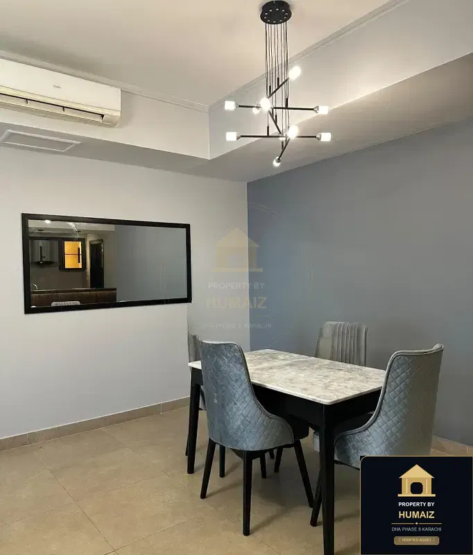1-Bedroom Luxury Apartment (Private Pool, 2 Bath, Suite 36) at Panorama For Sale in DHA Phase 8 Karachi — Photograph 8