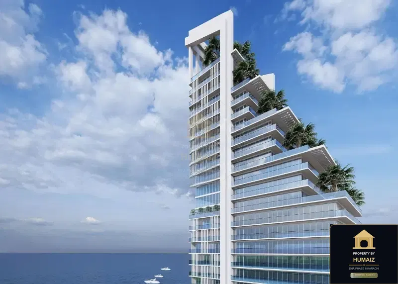 1-Bedroom Luxury Apartment (Sea Facing, 1 Bath, Suite 69) at HMR Waterfront For Sale in DHA Phase 8 Karachi — Photograph 3