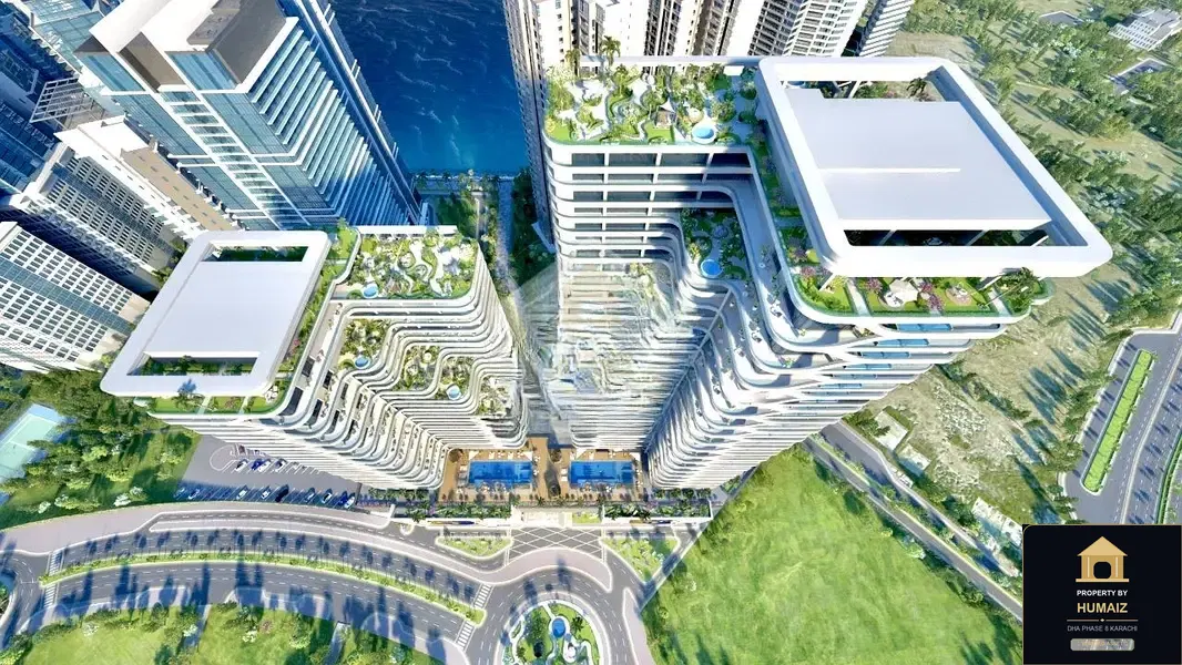 2-Bedroom Luxury Apartment (Private Pool, 3 Bath, Suite 9) at HMR Waterfront For Sale in DHA Phase 8 Karachi — Photograph 15