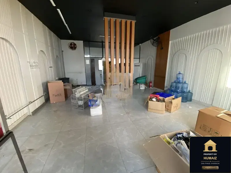 311 Sq. Yd. Commercial Retail Shop (Basement, Unit 1) on Zulfiqar Commercial For Rent in DHA Phase 8 Karachi — Photograph 2