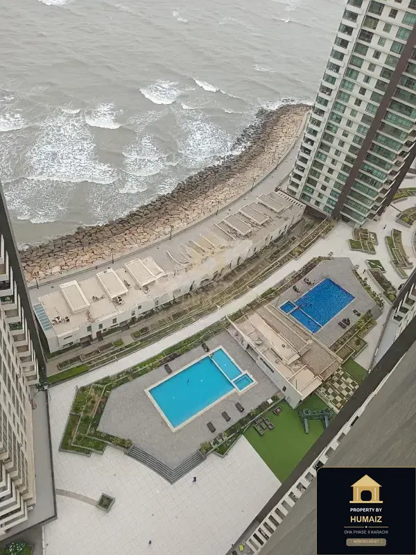 2-Bed Luxury Penthouse (Sea Facing, 4 Bath, Suite 3) at Reef Towers For Rent in DHA Phase 8 Karachi — Photograph 3