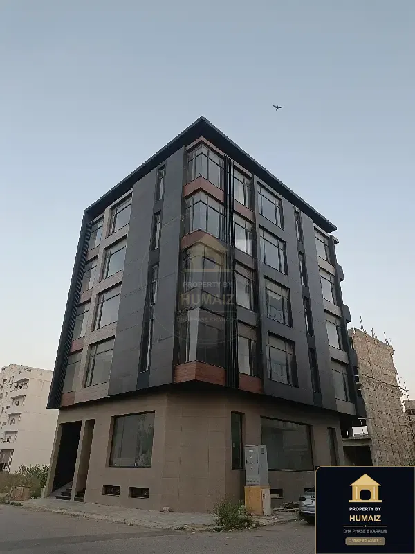 200 Sq. Yd. Commercial Building (Corner, Unit 5) on Al-Murtaza Commercial For Rent in DHA Phase 8 Karachi — Photograph 3