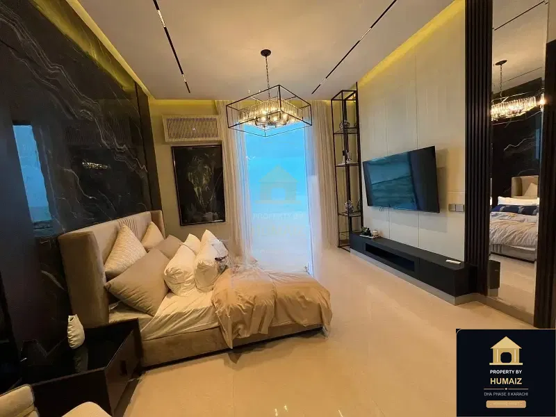 1-Bedroom Luxury Apartment (Sea Facing, 1 Bath, Suite 69) at HMR Waterfront For Sale in DHA Phase 8 Karachi — Photograph 9
