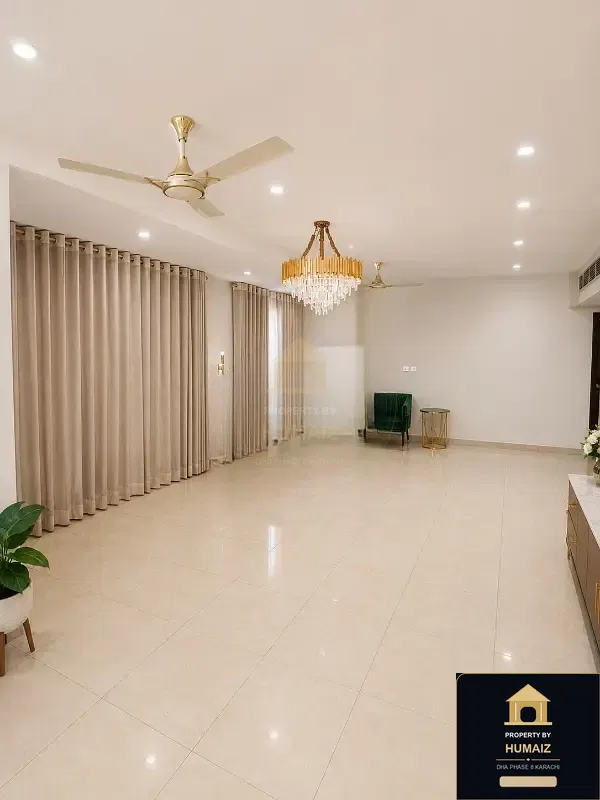 4-Bedroom Luxury Apartment (Sea Facing, 5 Bath, Suite 4) at Pearl Towers For Rent in DHA Phase 8 Karachi — Property by Humaiz Architectural Asset
