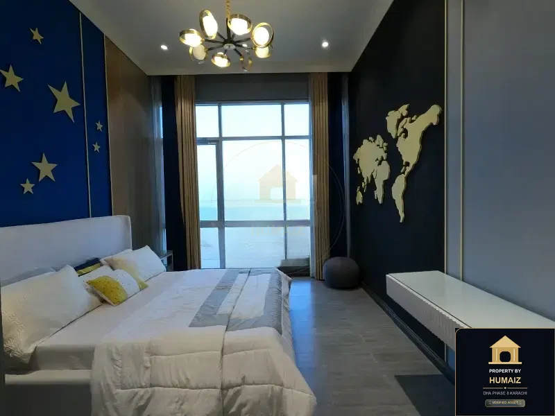 1-Bedroom Luxury Apartment (Sea Facing, 2 Bath, Suite 76) at HMR Waterfront For Sale in DHA Phase 8 Karachi — Photograph 5