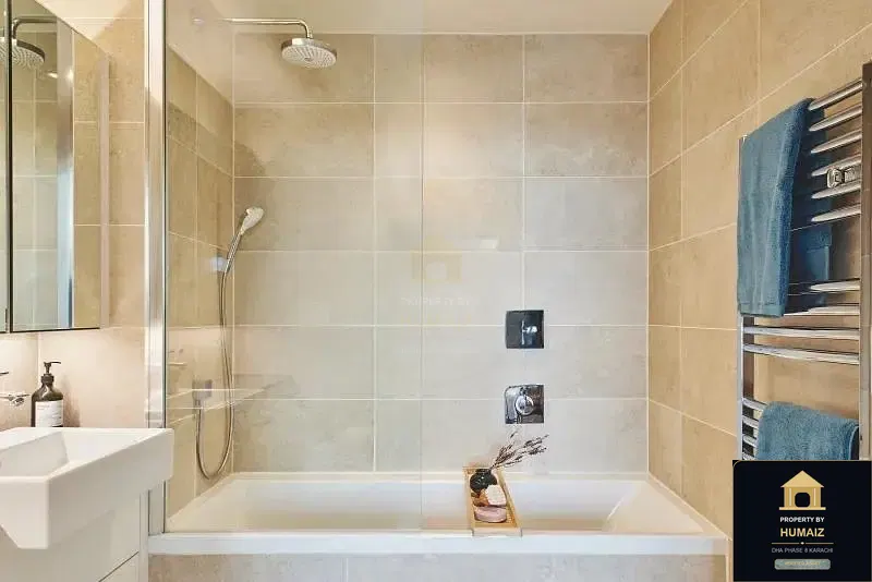 1-Bedroom Luxury Apartment at Reef Towers For Sale in DHA Phase 8 Karachi — Photograph 9