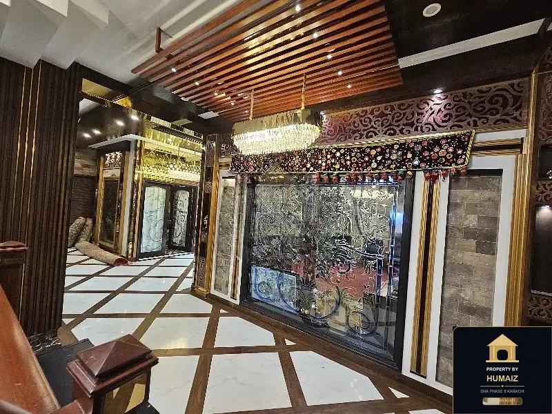 1,000 Sq. Yd. 6-Bedroom Luxury Villa (6 Bath, Residence 7) in Zone A For Sale in DHA Phase 8 Karachi — Photograph 14