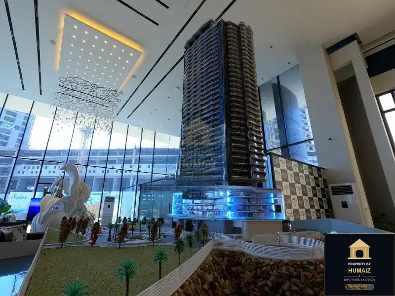 1-Bed Luxury Penthouse (Sea Facing, 1 Bath, Suite 1) at HMR Waterfront For Sale in DHA Phase 8 Karachi — Photograph 8