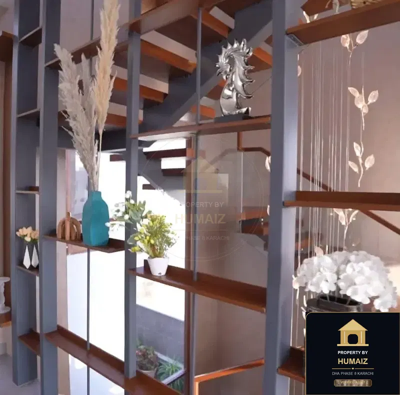 500 Sq. Yd. 5-Bedroom Luxury Villa (West Open, 6 Bath, Residence 1) in Zone B For Sale in DHA Phase 8 Karachi — Property by Humaiz Architectural Asset