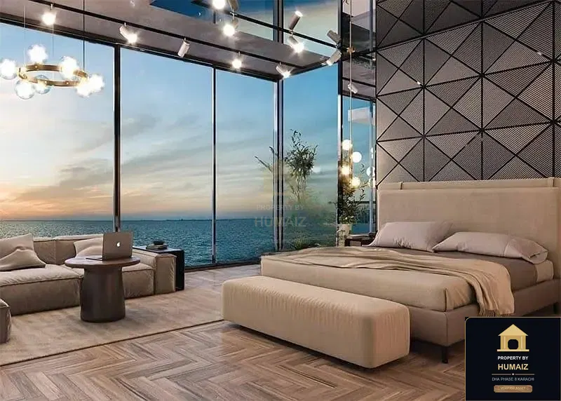 1-Bedroom Luxury Apartment (1 Bath, Suite 65) at HMR Waterfront For Sale in DHA Phase 8 Karachi — Photograph 18