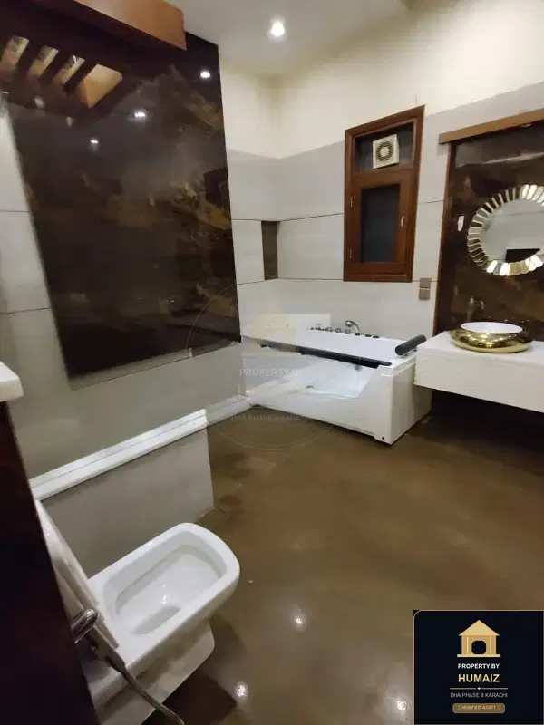 500 Sq. Yd. 6-Bedroom Luxury Villa (Private Pool, 7 Bath, Residence 19) in DHA Phase 8 For Rent in DHA Phase 8 Karachi — Photograph 13
