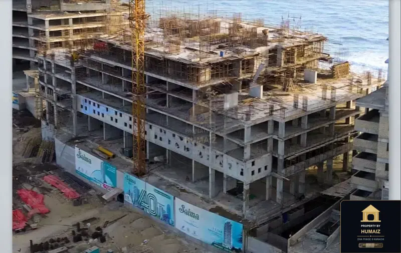 4-Bedroom Luxury Apartment (Sea Facing, 4 Bath, Suite 14) at HMR Waterfront For Sale in DHA Phase 8 Karachi — Property by Humaiz Architectural Asset
