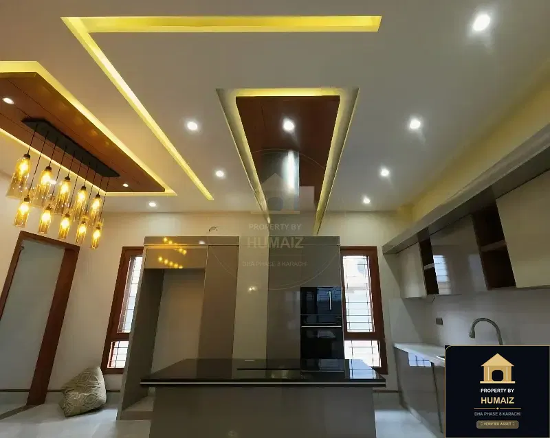 500 Sq. Yd. 5-Bedroom Luxury Villa (Basement, 5 Bath, Residence 7) in Zone A For Sale in DHA Phase 8 Karachi — Photograph 3