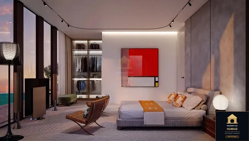 4-Bedroom Luxury Apartment (Sea Facing, 4 Bath, Suite 5) at Pearl Towers For Sale in DHA Phase 8 Karachi — Photograph 4