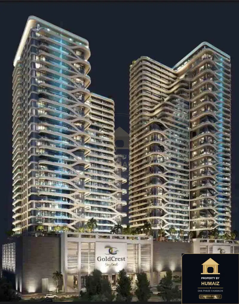 1-Bedroom Luxury Apartment (Sea Facing, 1 Bath, Suite 24) at HMR Waterfront For Sale in DHA Phase 8 Karachi — Property by Humaiz Architectural Asset