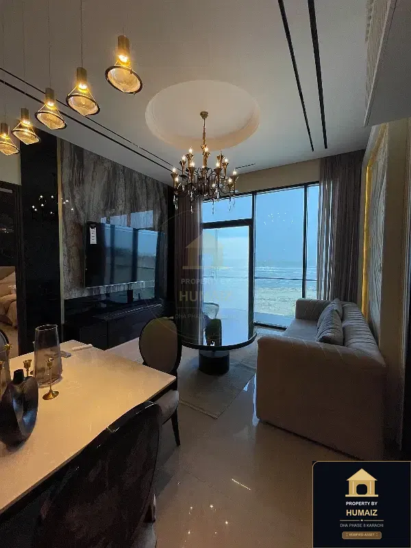 1-Bedroom Luxury Apartment (Sea Facing, 1 Bath, Suite 7) at HMR Waterfront For Sale in DHA Phase 8 Karachi — Photograph 2