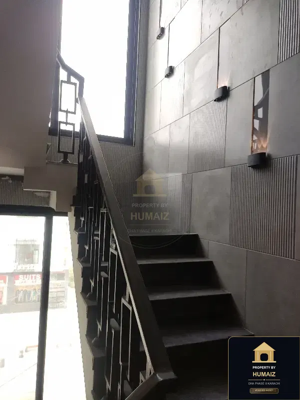 239 Sq. Yd. Corporate Office Space on Khayaban-e-Shaheen For Rent in DHA Phase 8 Karachi — Property by Humaiz Architectural Asset