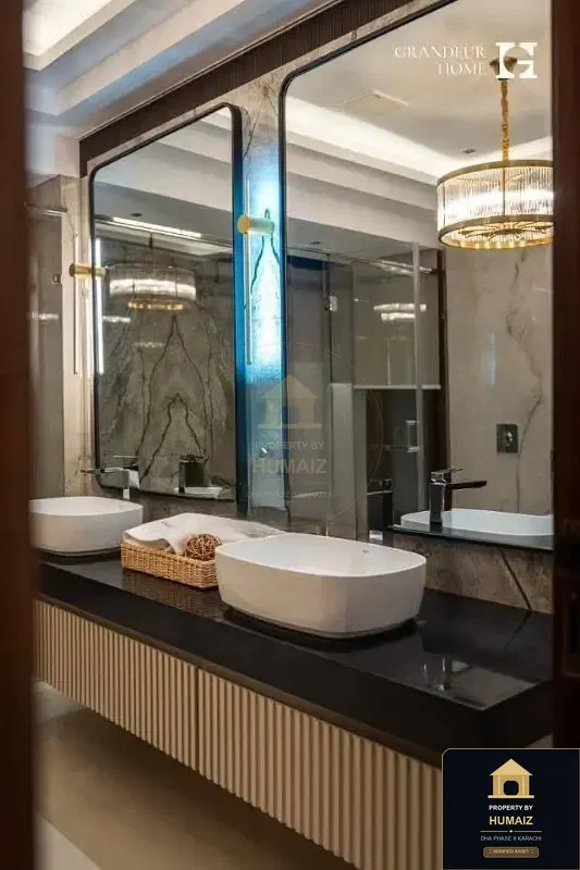 1,000 Sq. Yd. 6-Bedroom Luxury Villa (Private Pool, 6 Bath, Residence 17) in Zone A For Sale in DHA Phase 8 Karachi — Photograph 18