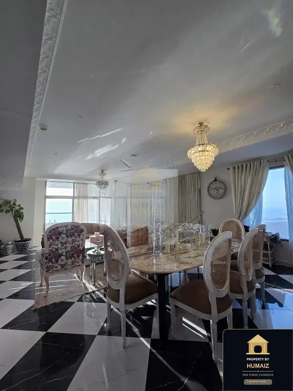 4-Bedroom Luxury Apartment (Sea Facing, 5 Bath, Suite 2) at Pearl Towers For Rent in DHA Phase 8 Karachi — Photograph 23