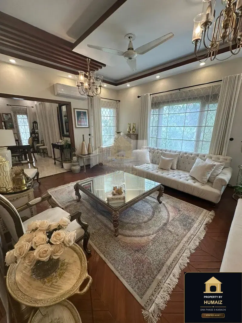 500 Sq. Yd. 6-Bedroom Luxury Villa (Basement, 6 Bath, Residence 132) in DHA Phase 8 For Sale in DHA Phase 8 Karachi — Photograph 13