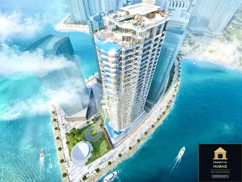 2-Bedroom Luxury Apartment (Sea Facing, 4 Bath, Suite 2) at HMR Waterfront For Sale in DHA Phase 8 Karachi — Photograph 16
