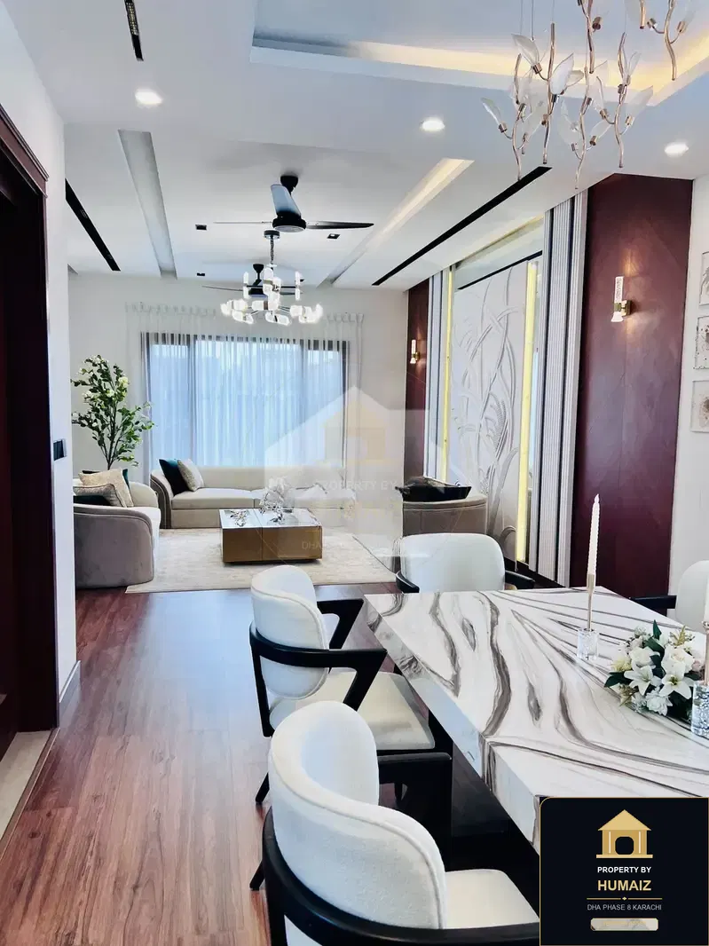 500 Sq. Yd. 5-Bedroom Luxury Villa (West Open, 6 Bath, Residence 13) in DHA Phase 8 For Sale in DHA Phase 8 Karachi — Photograph 2