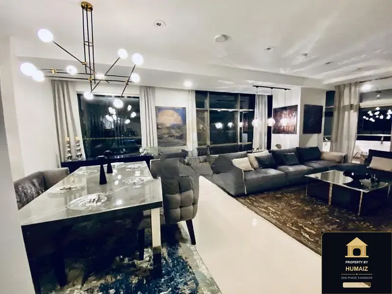 4-Bedroom Luxury Apartment (Sea Facing, 4 Bath, Suite 1) at Coral Towers For Sale in DHA Phase 8 Karachi — Photograph 5