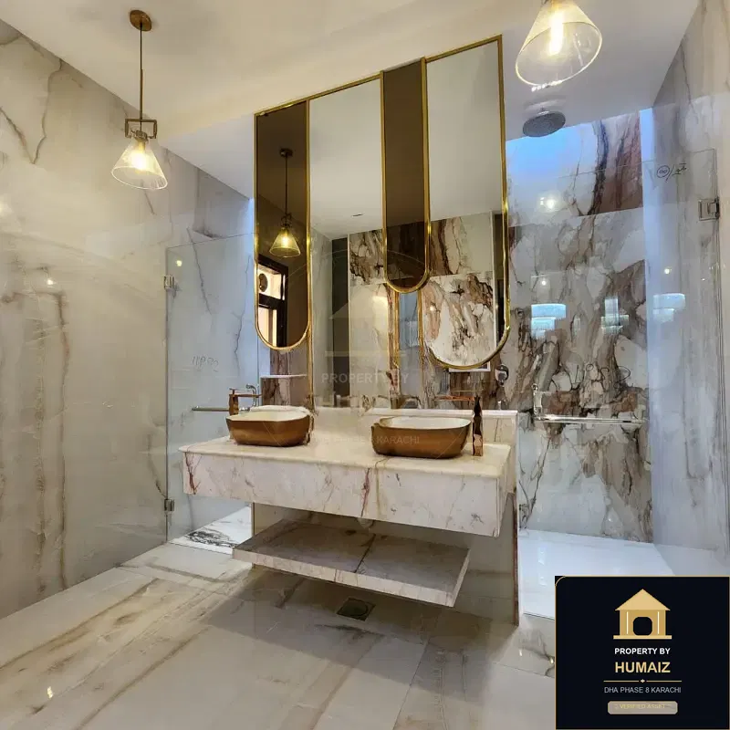 1,000 Sq. Yd. 6-Bedroom Luxury Villa (Private Pool, 7 Bath, Residence 3) in Zone A For Sale in DHA Phase 8 Karachi — Photograph 37