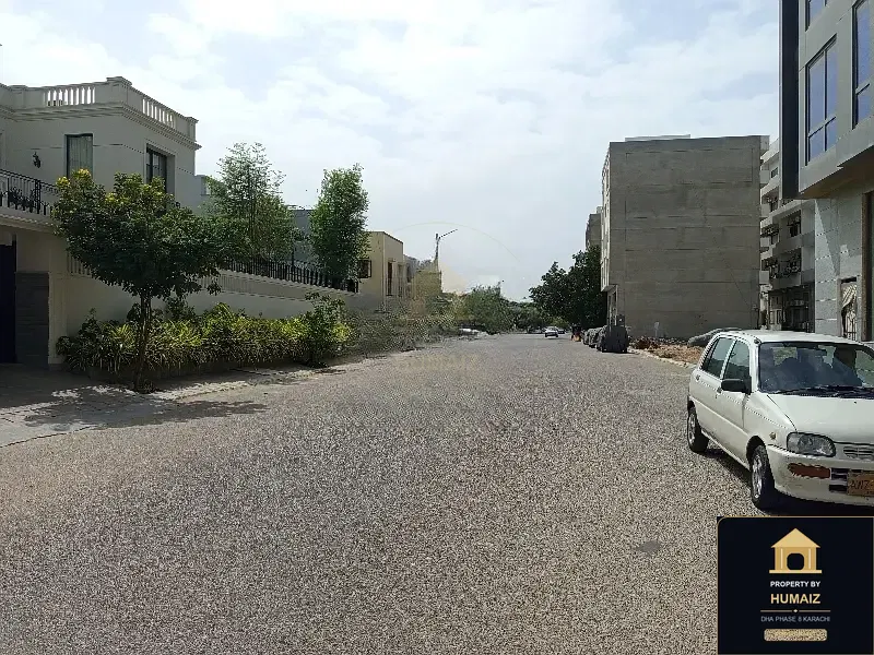 200 Sq. Yd. Commercial Plot (Corner, Parcel 10) on Al-Murtaza Commercial For Sale in DHA Phase 8 Karachi — Photograph 2