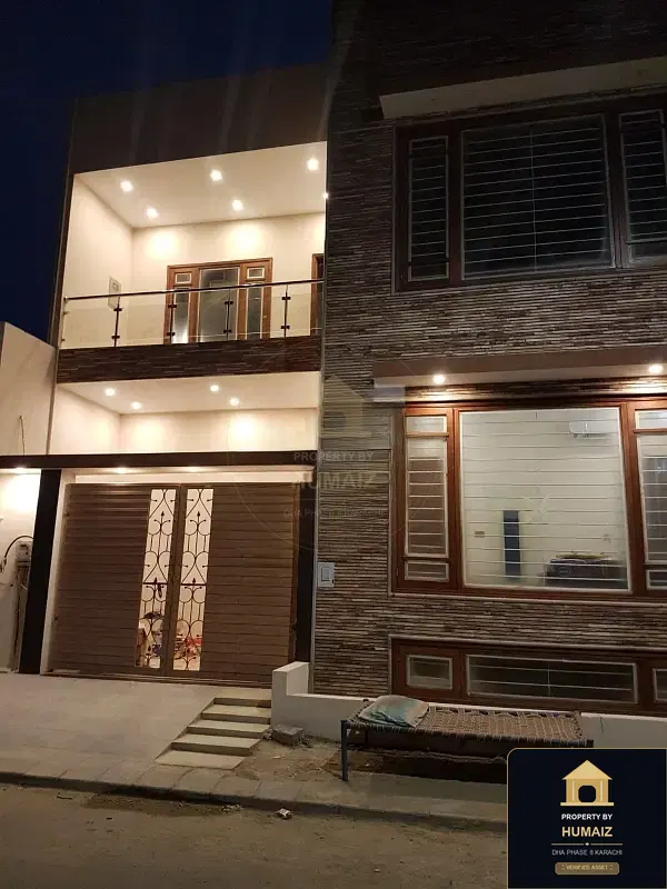 100 Sq. Yd. 3-Bedroom Luxury Villa (Basement, 3 Bath, Residence 2) in Khayaban-e-Iqbal For Sale in DHA Phase 8 Karachi — Property by Humaiz Architectural Asset