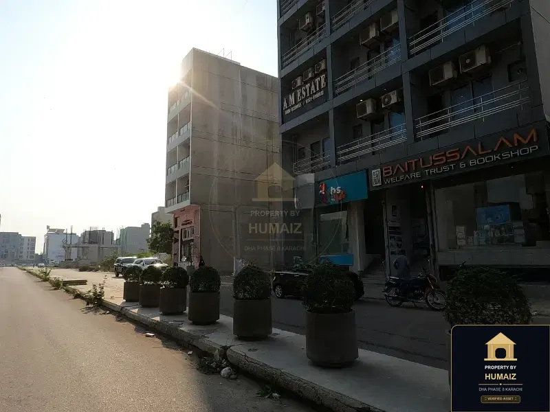 200 Sq. Yd. Commercial Plot (Boulevard Facing, Parcel 14) on Al-Murtaza Commercial For Sale in DHA Phase 8 Karachi — Photograph 6